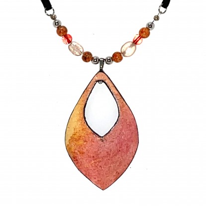 Teardrop Paper Pendant