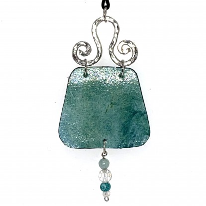  Reversible Paper Pendant